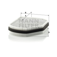 Фильтр салона MANN-FILTER CUK 2897